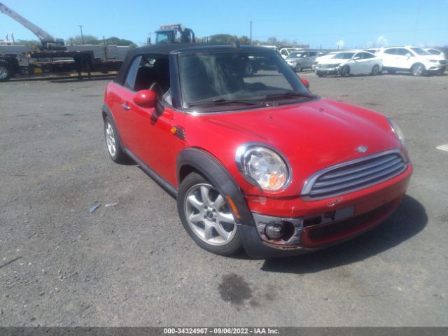 Mini Cooper convertible (2010)