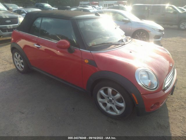 Mini Cooper convertible (2010)