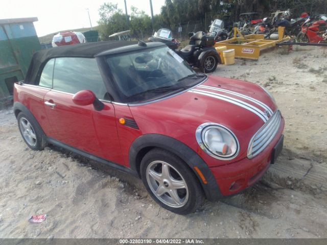Mini Cooper convertible (2010)