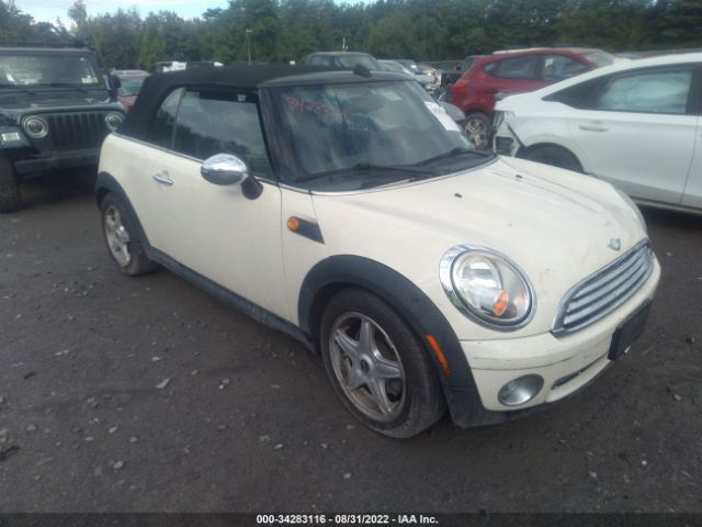 Mini Cooper convertible (2010)