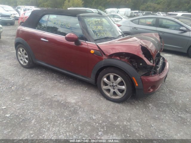 Mini Cooper convertible (2010)