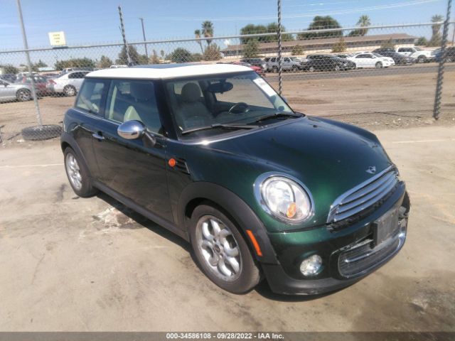 Mini Cooper hardtop (2012)