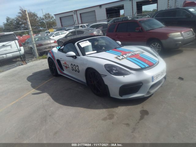 Porsche 718 spyder (2021)