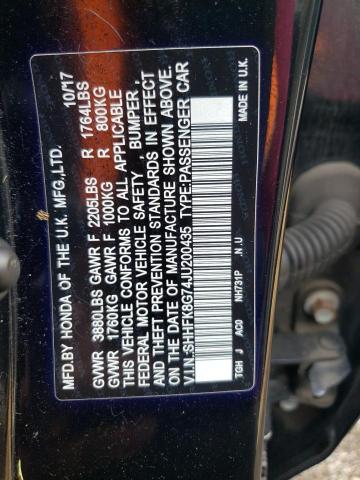 Honda Civic type 2018