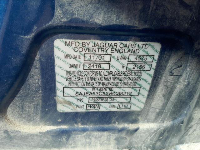 Jaguar X type 3-0 2002