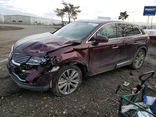 Lincoln Mkx reserv (2017)