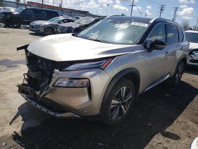 Nissan Rogue plat (2021)