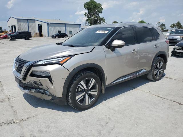 Nissan Rogue plat (2021)